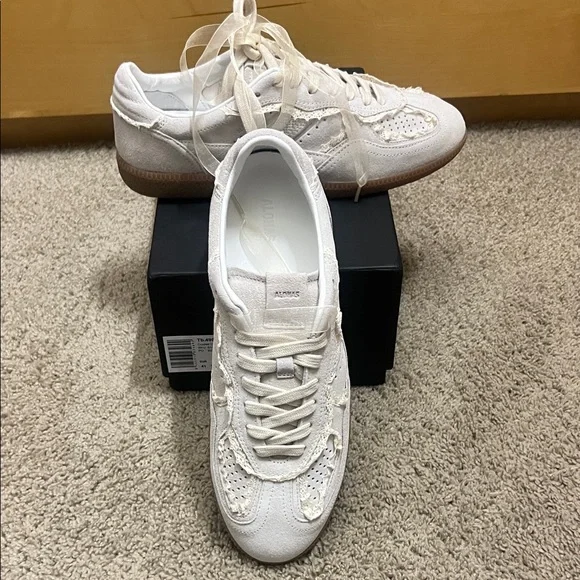 ALOHAS White Cream Sneakers - Picture 8 of 8